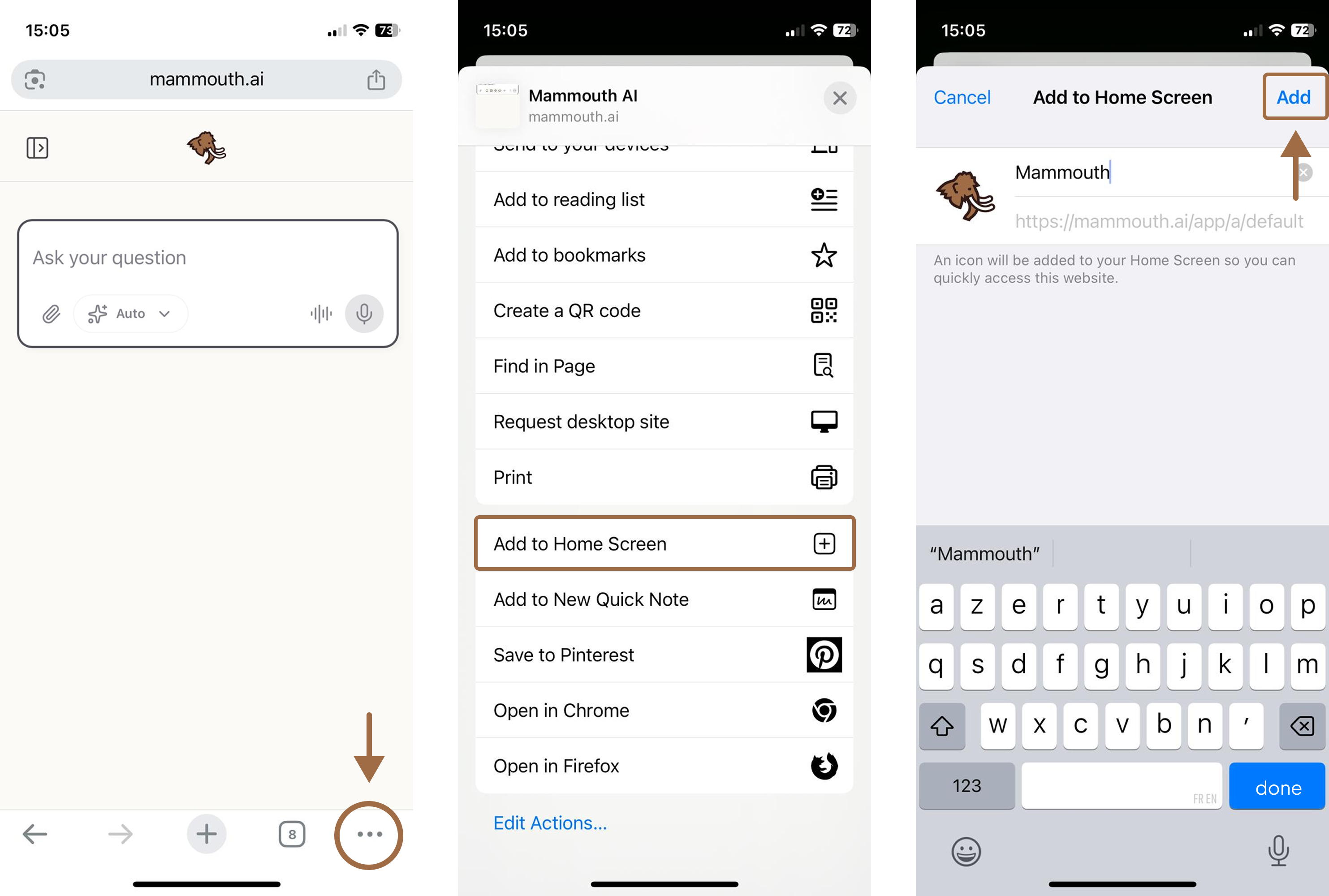 iOS download instructions