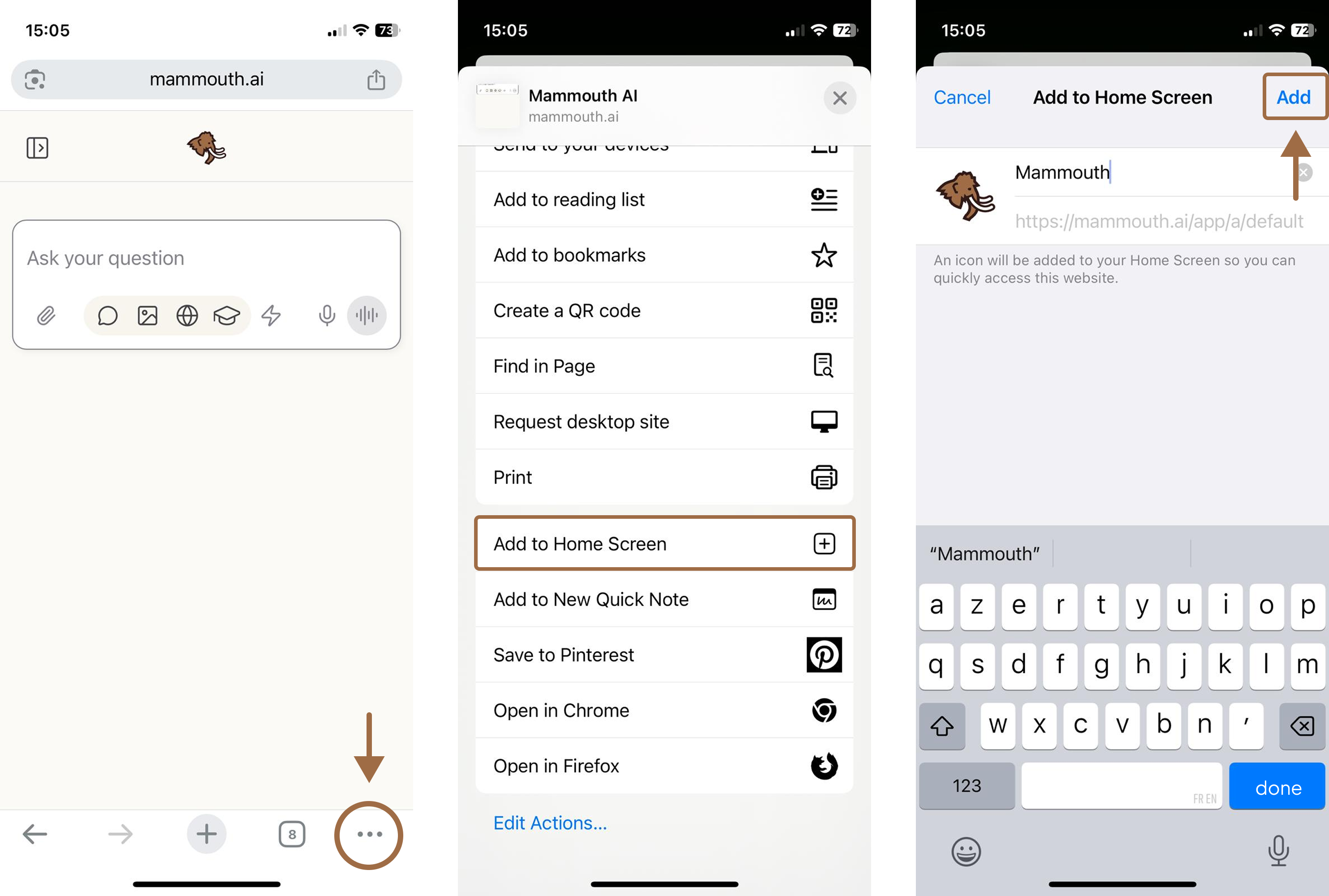 iOS download instructions