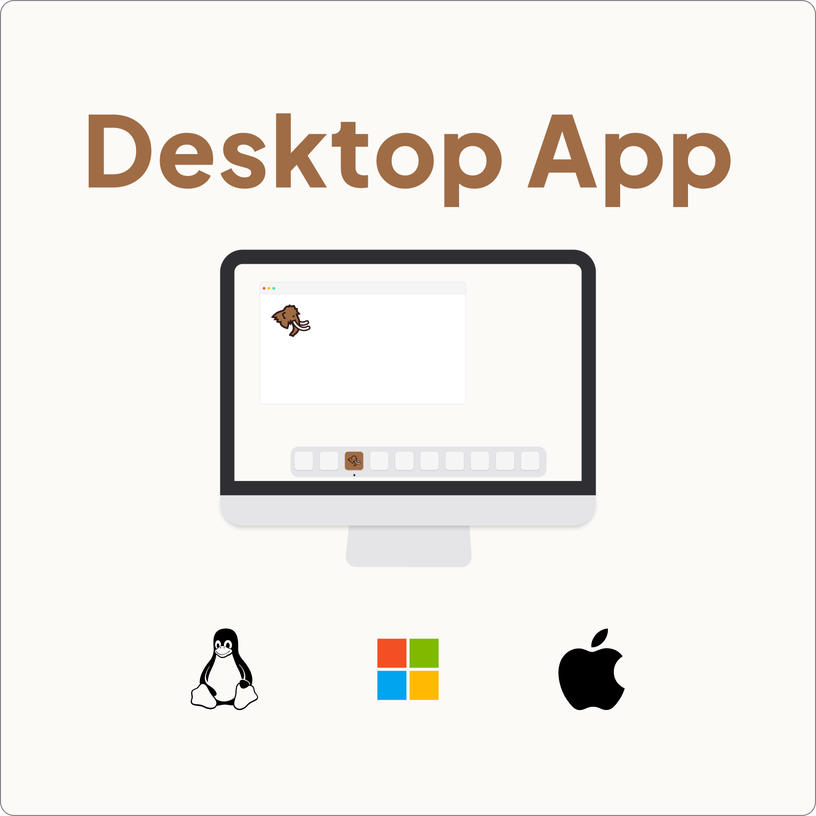Desktop app