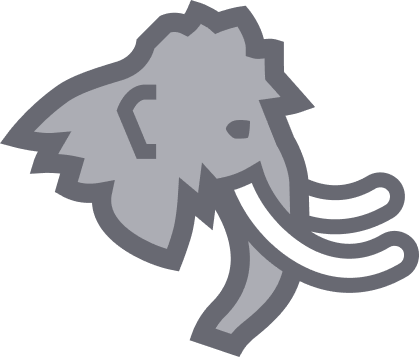 mammouth icon very dark png