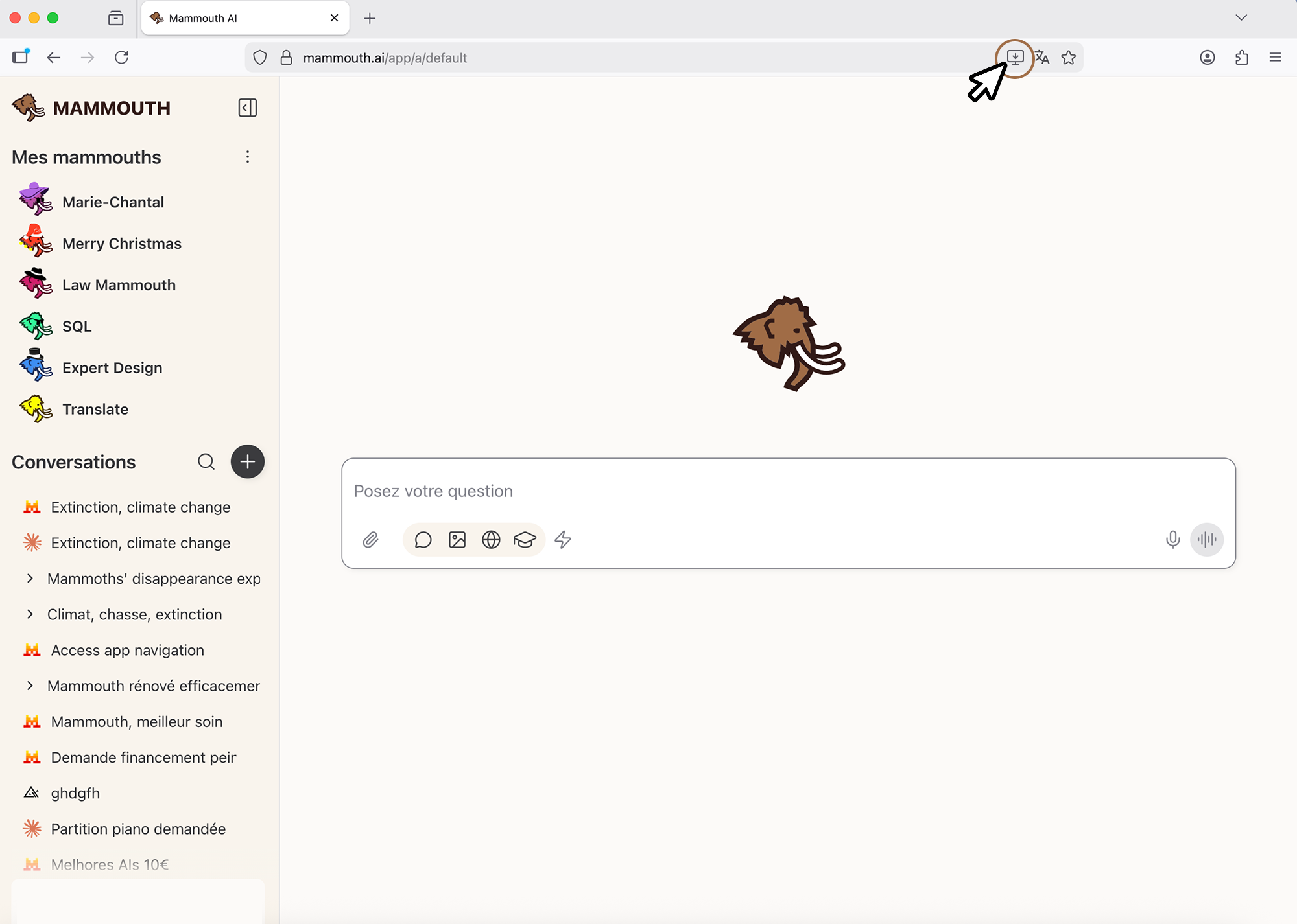download mammouth desktop app